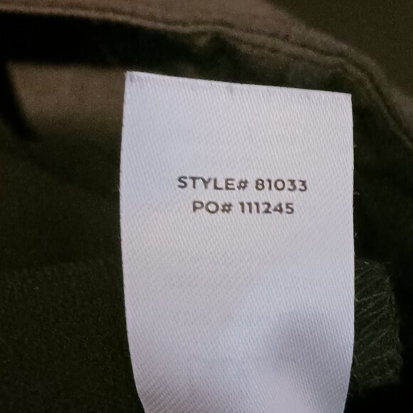 NEW Lulus Black High Rise Seamed Notched HemTapered Leg Dress Pants Size S - Picture 7 of 7